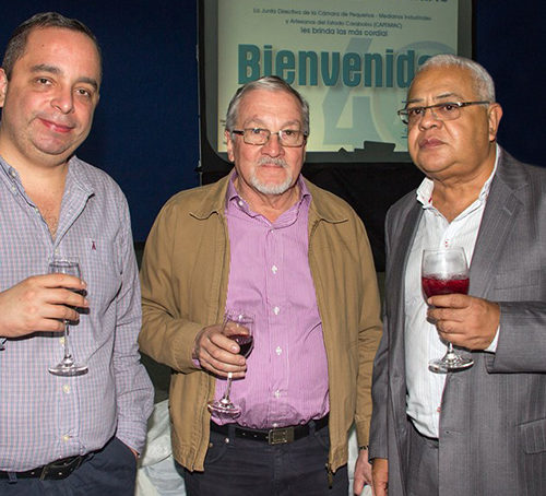 Javier Carrero, Raúl Gomez y Angel Gutierrez